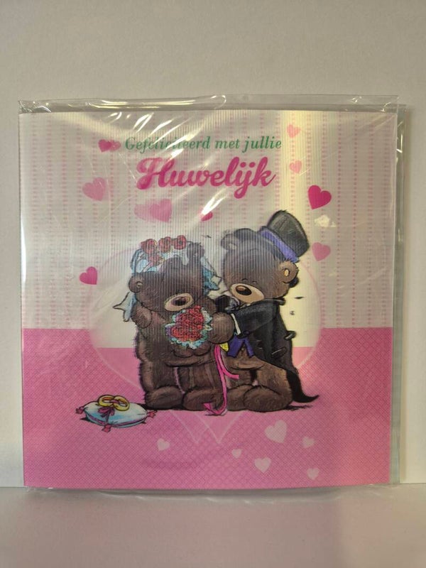 WENSKAARTEN C - HUWELIJK