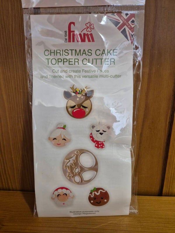 Fmm christmas cake topper cutter
