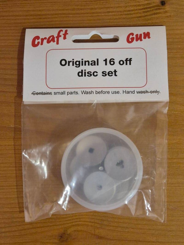 Sugar gun schijfjes
