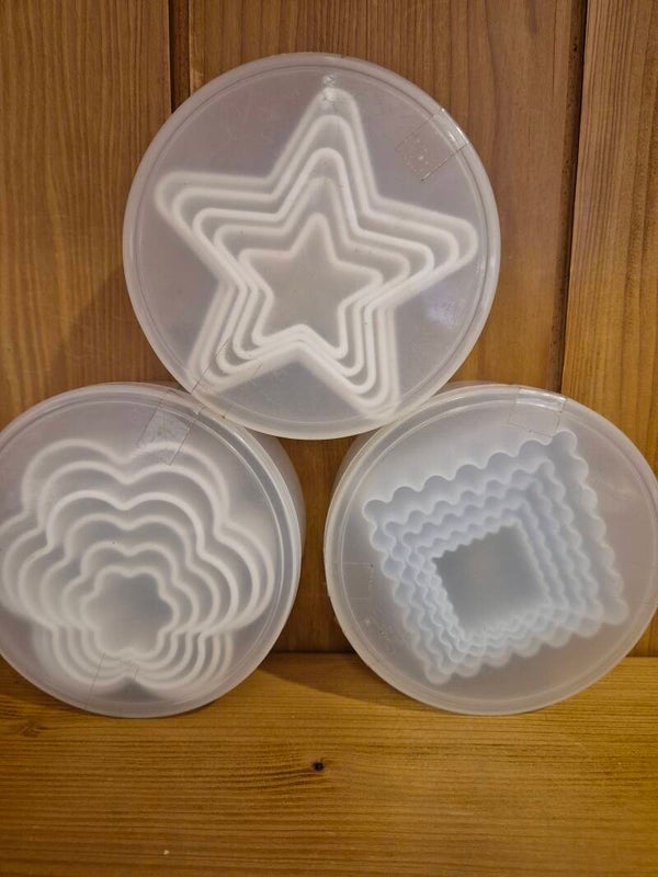 Cookie cutters  3-delig set