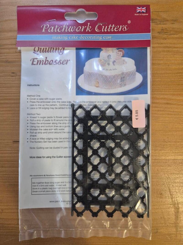 Patchwork cutters quilten embosser