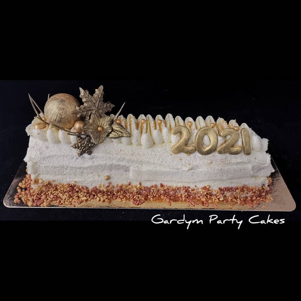 FEESTBUCHE - Nieuwjaar - mokka