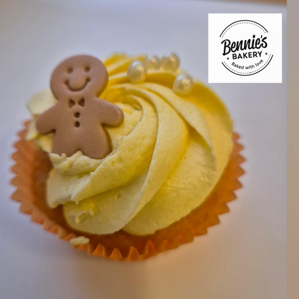 Cupcake Vanille Mango & Passievrucht  - Bennie's Bakery