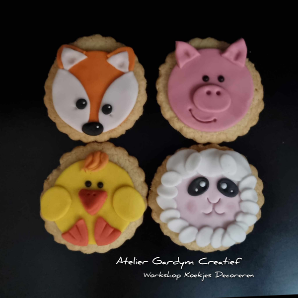 23/08/2023 - Koekjes Decoreren Boerderijdieren