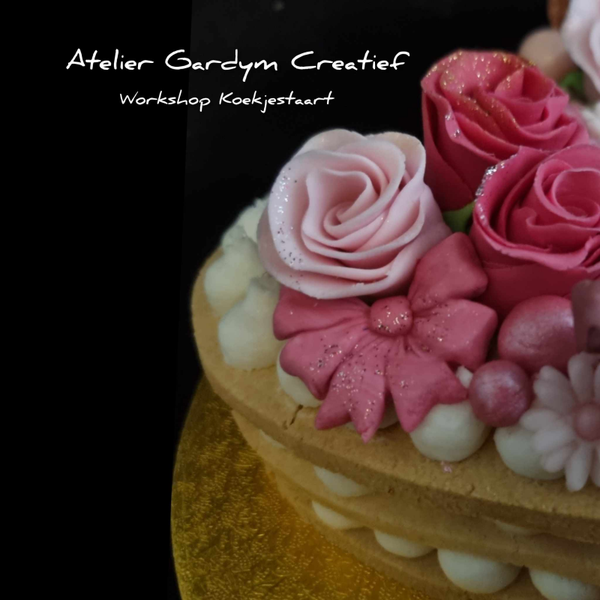 07/09/2023 - Workshop Koekjestaart met rozen
