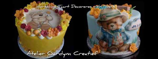 12/10/2023 - Workshop Taart Decoreren Vrij werk