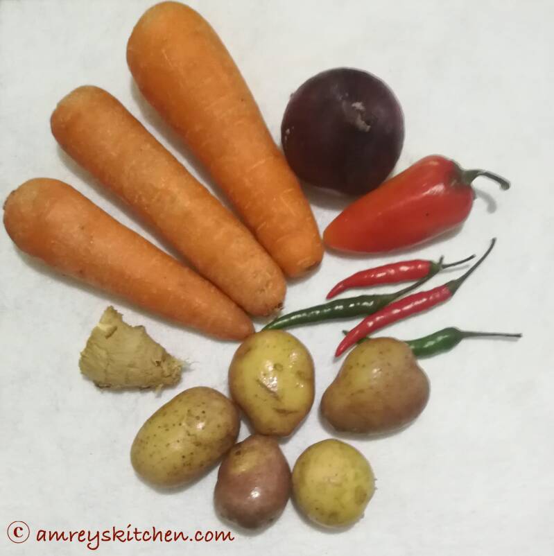 curry vegetables Photo by Amrey Boquiren of Amrey’s Kitchen™, Kina Amapola™, and Pawntee’s Grub™.