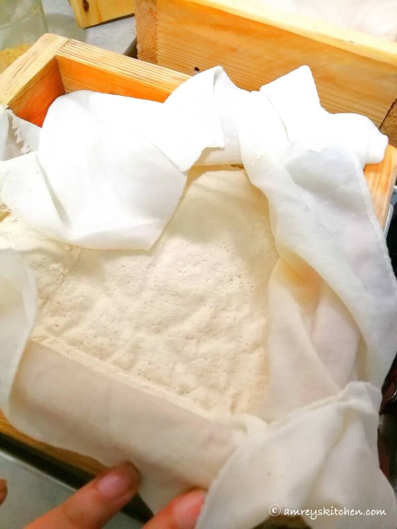 Freshly made tofu by Likhaya in Losa Banos, Philippines. Photo by Amrey Boquiren of Amrey’s Kitchen™, Kina Amapola™, and Pawntee’s Grub™.