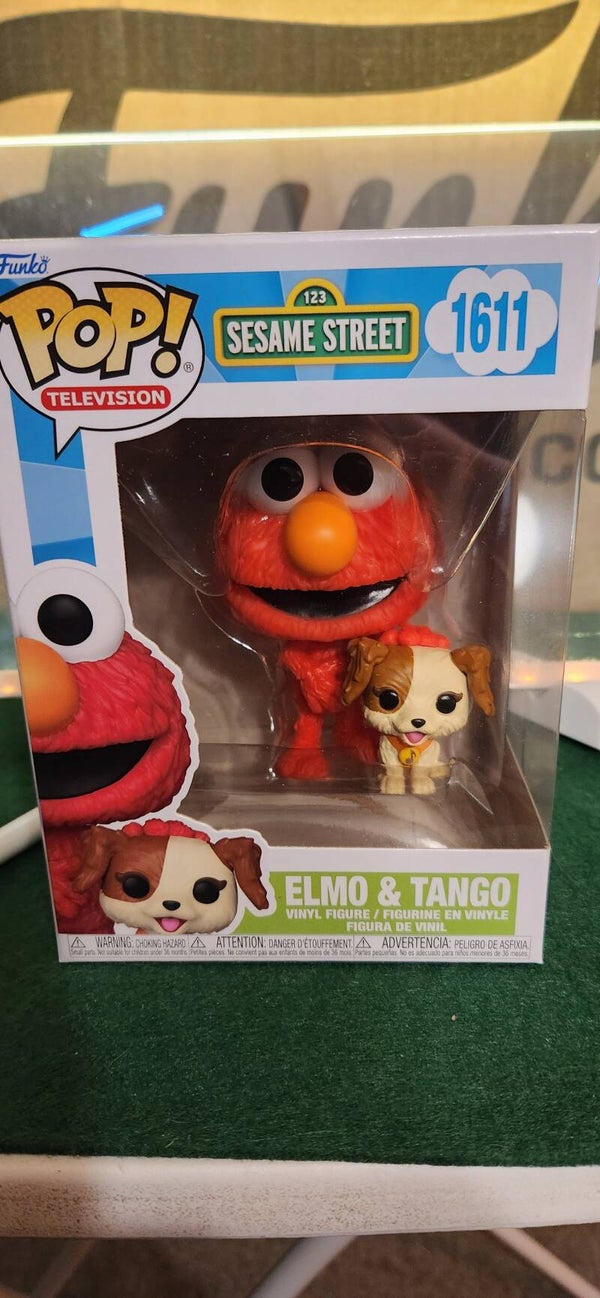 FUNKO POP! TELEVISION SESAME STREET #1611 ELMO & TANGO
