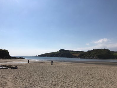 Wonwell Beach near the Creamery
