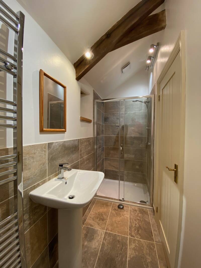 Ensuit bathroom in holiday home