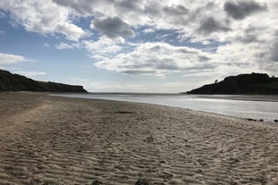 Evening light at Wonwell beach near the Creamery