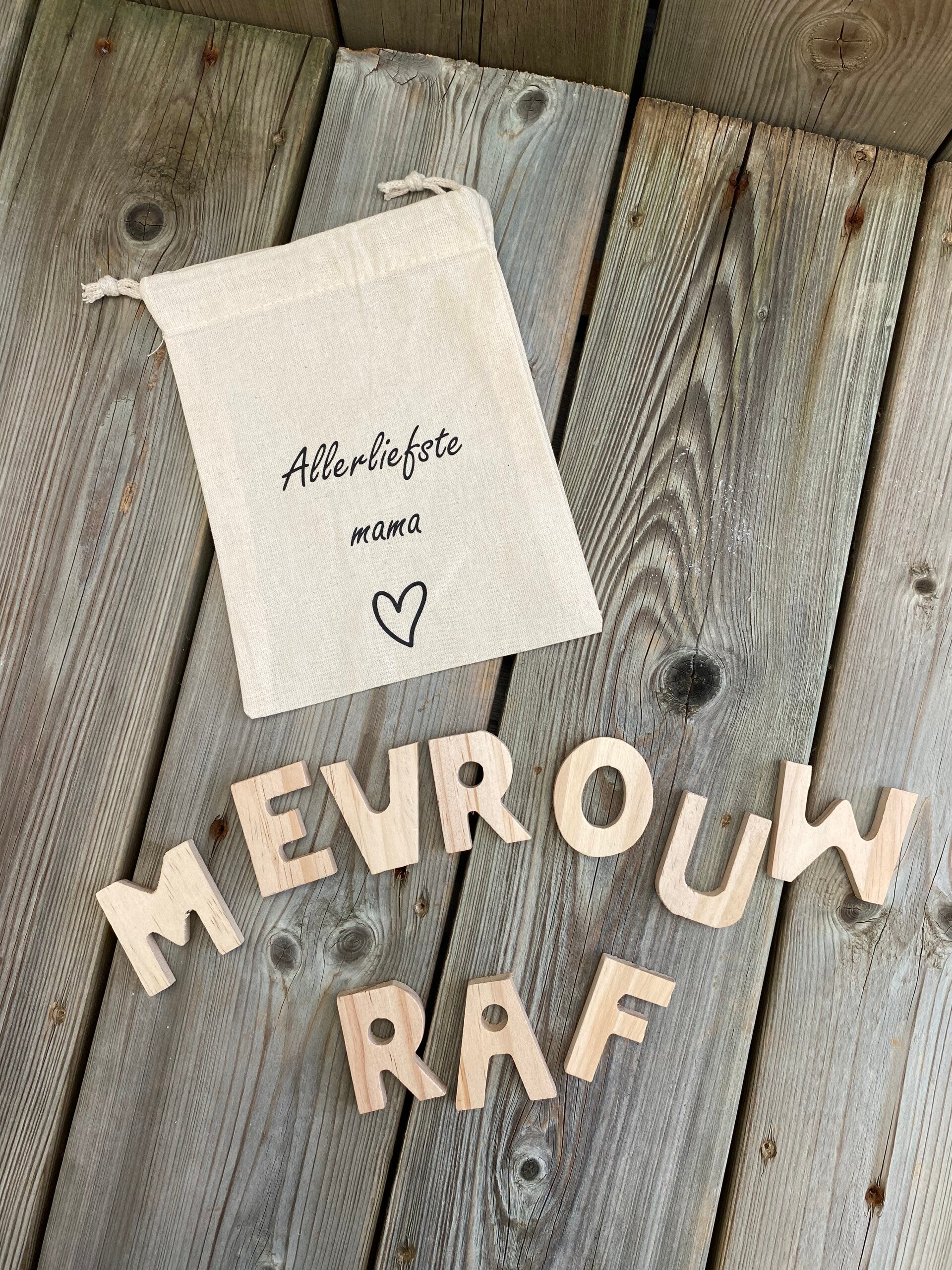 Cadeauzakje ''Allerliefste mama''