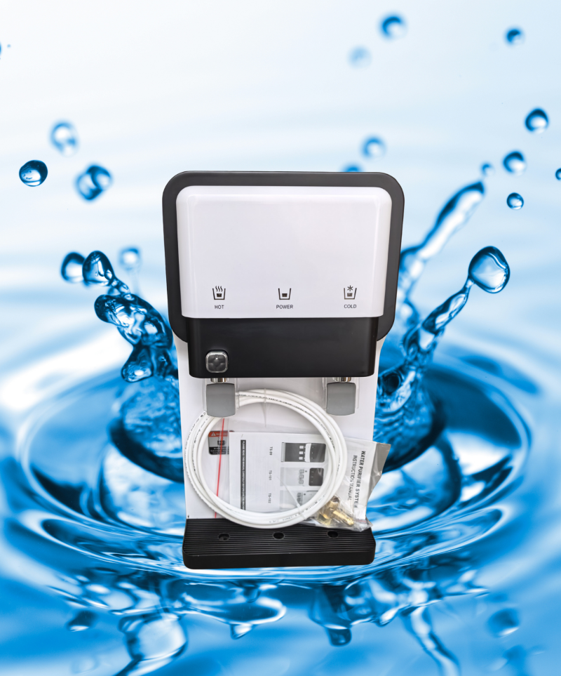 Model: ZK-883, 75G, water purifier, PP+CTO+RO+T33