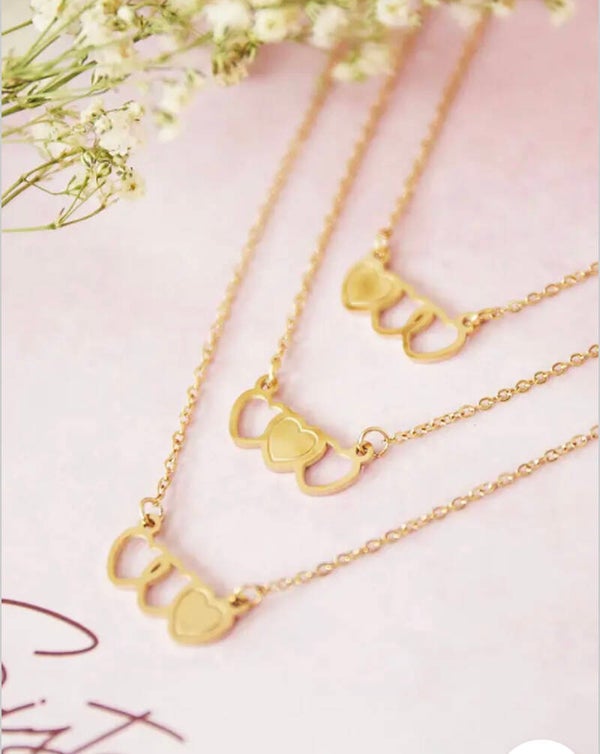 Ketting forever connected - 3 armbanden