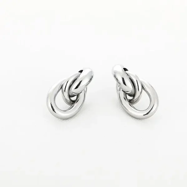 Oorbellen Rose zilver