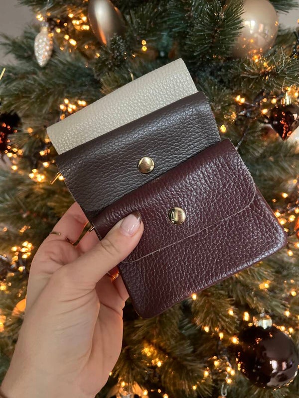 Portemonnee beige met vakje