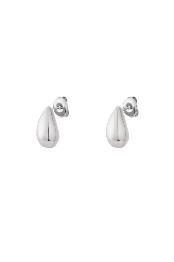 Oorbellen tears zilver