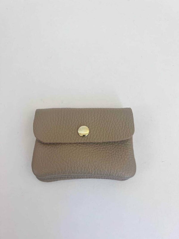 Portemonnee taupe met vakje