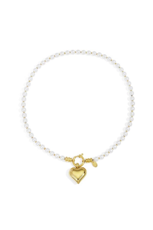 Parelketting goud