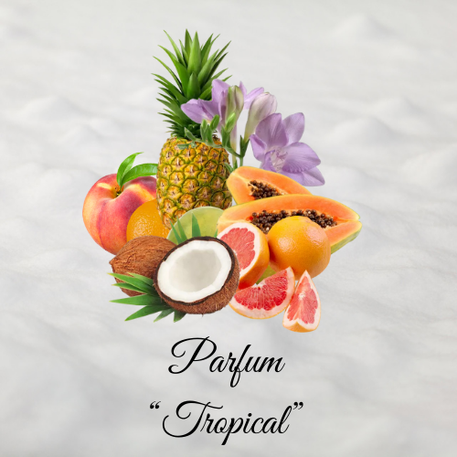 bougie parfum tropical