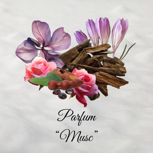 bougie parfum musc