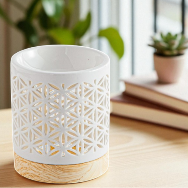 Brûleur fondant et parfum Céramy Fleur