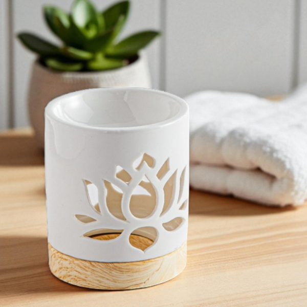 Brûleur fondant et parfum Ceramy Nénuphar