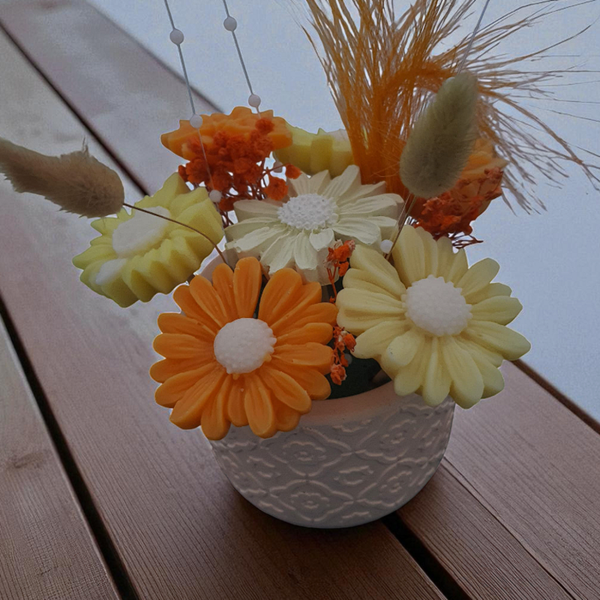 Bouquet de fondants 6 fleurs