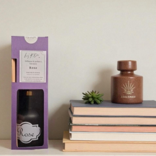 Diffuseur de parfum à bâtonnets parfum Rose