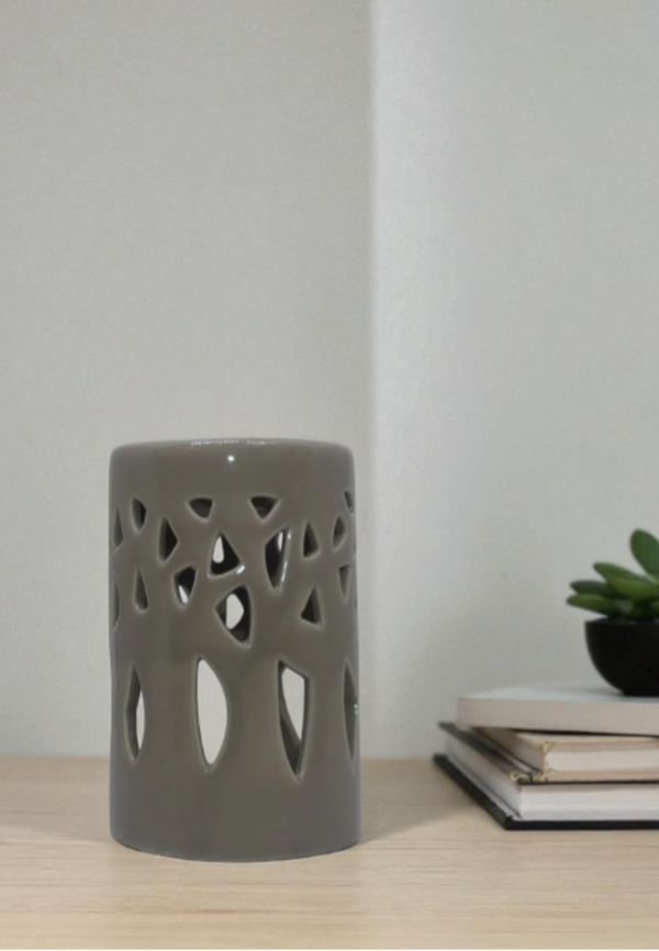 Brûleur fondant et parfum Forêt Gris