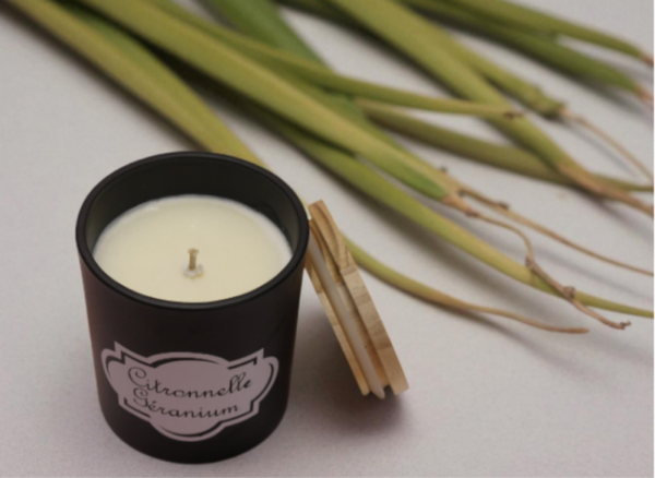 Bougie parfumée "Citronnelle géranium"