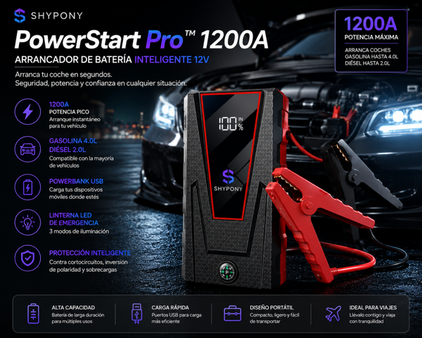 SHYPONY PowerStart Pro™ 1200A