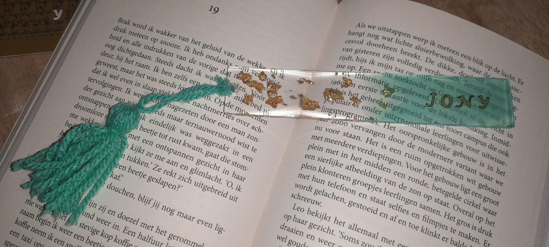 Epoxy Tales boekenlegger