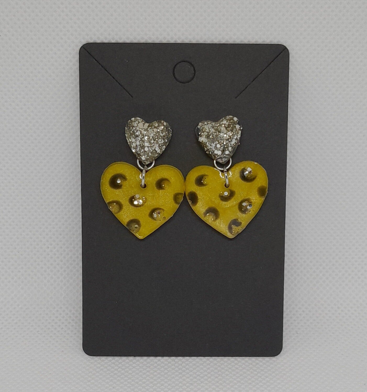 "Leopard Heart Oorbellen"