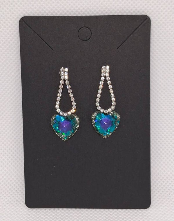 Oorbellen elegant hearts