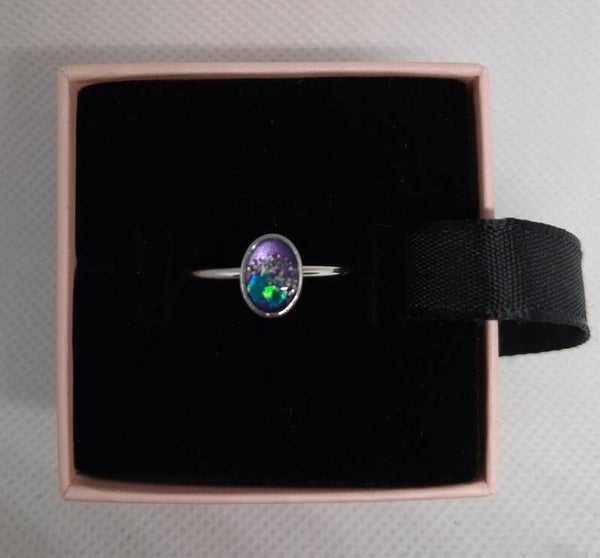'Purple dream' ring