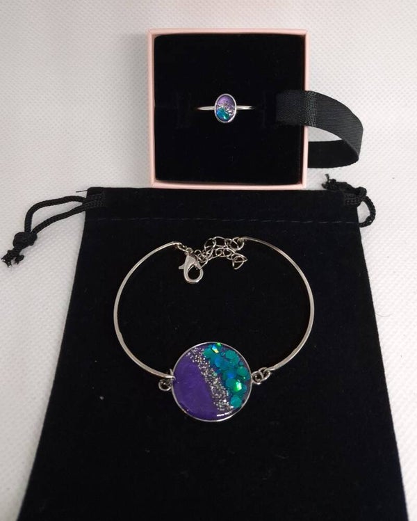 'Purple dream' armband