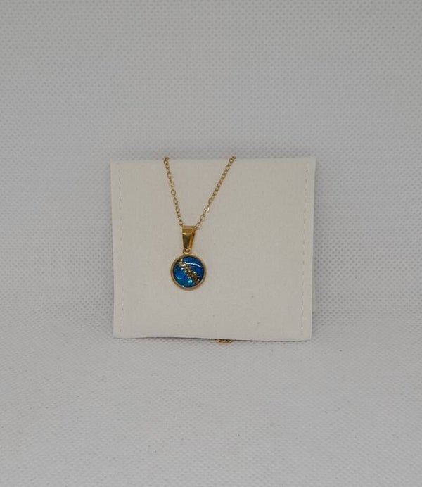 "Ocean Glow" ketting klein