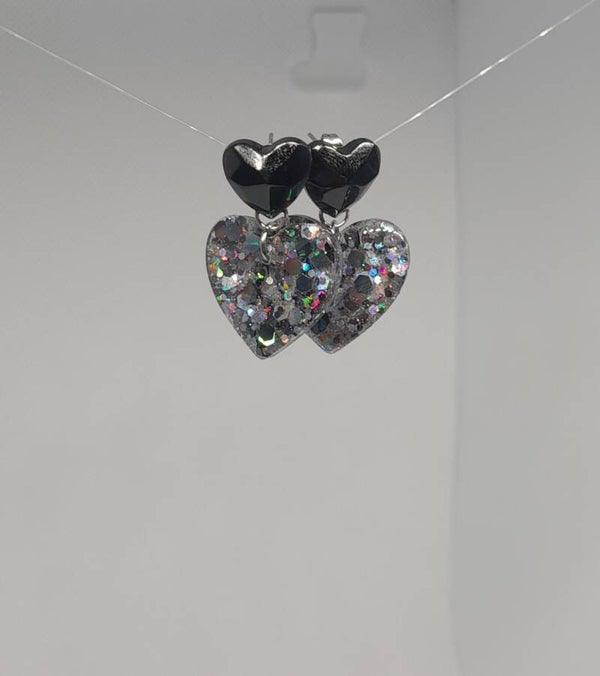 'Starlight hearts' oorbellen