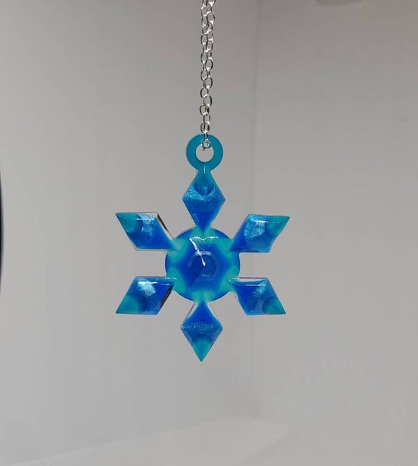 Decoratie hanger sneeuwvlok