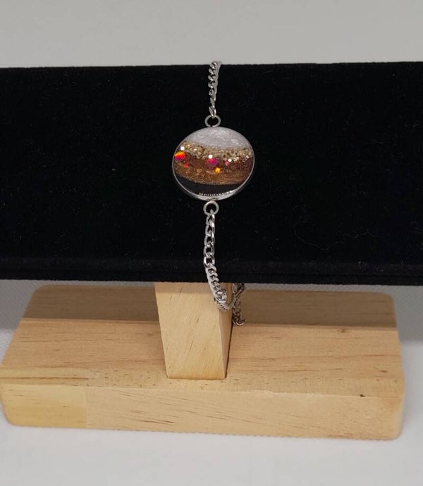 Armband 'earth glow'