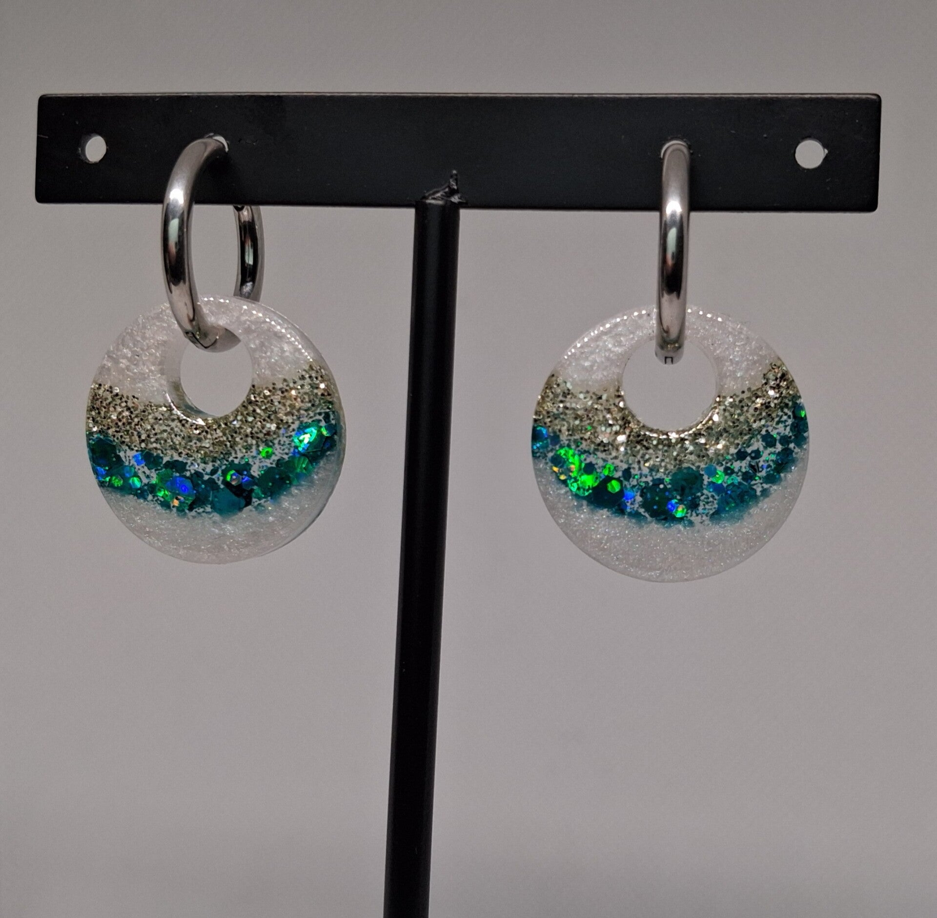 Turqoise sparkle sieradenset