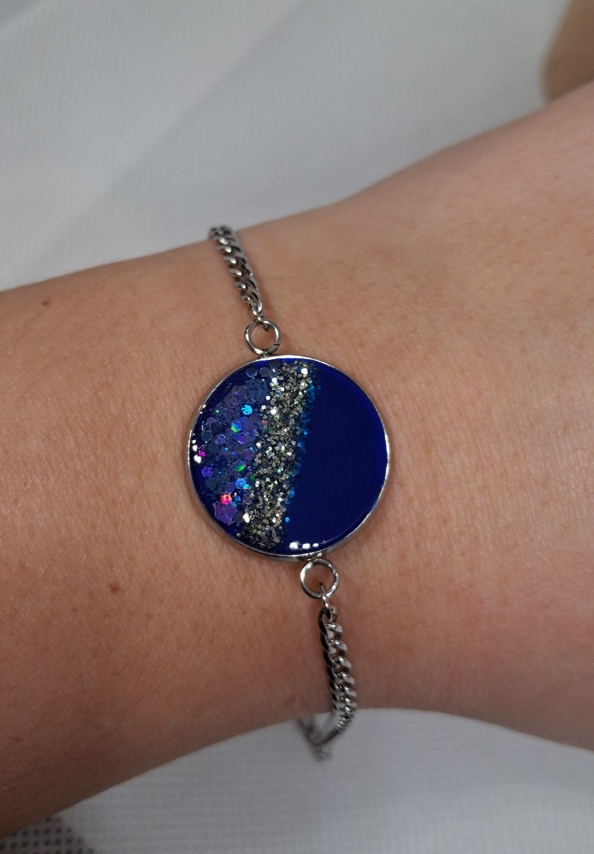 'Sapphire blue' armband