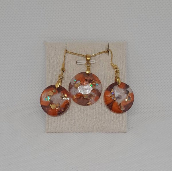 Ketting koper swirl