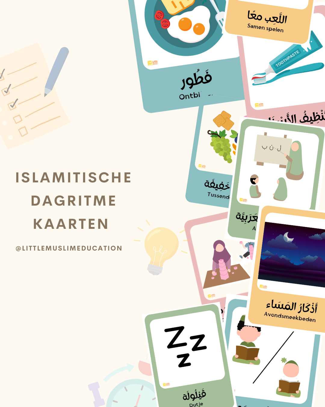 ISLAMITISCHE DAGRITMEKAARTEN AR-NL (digitaal)