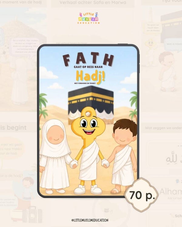 Fath gaat op reis naar Hadj werkboek
