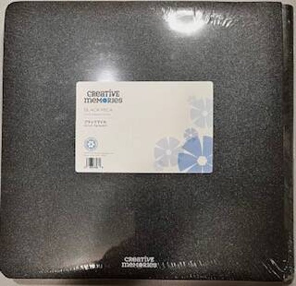 12x12 Black Mica Album