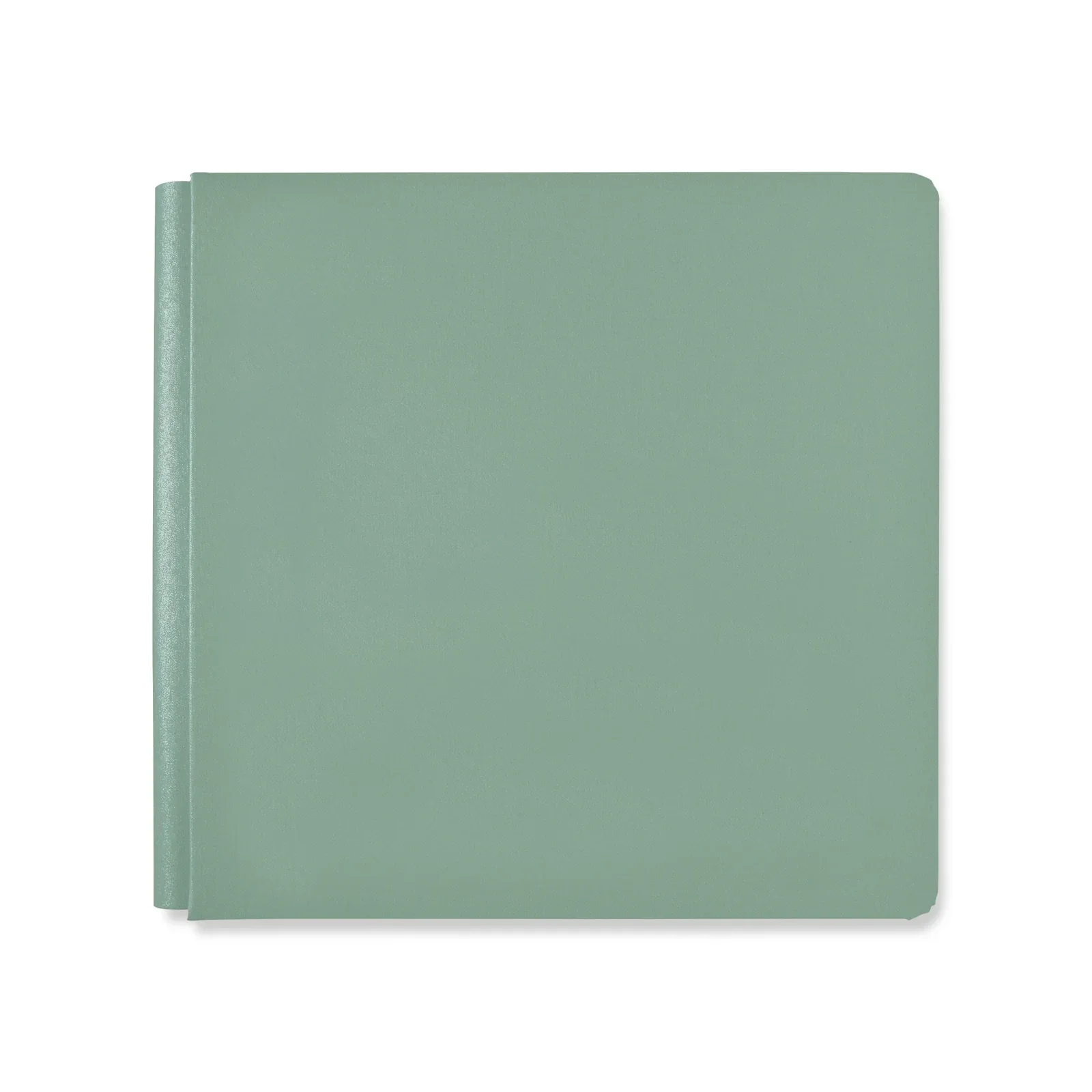 12x12 Solid Bookcloth Album Cover - Dusted Sage
