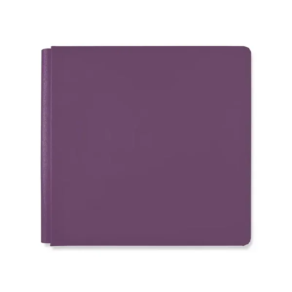 12x12 Solid Bookcloth Album Cover - Eggplant